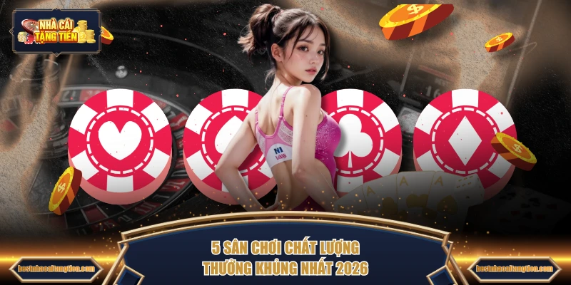 5 sân chơi chất lượng, thưởng khủng nhất 2026