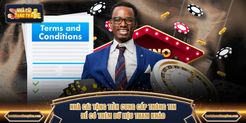 NHÀ CÁI TẶNG TIỀN cung cấp thông tin để có thêm dữ liệu tham khảo