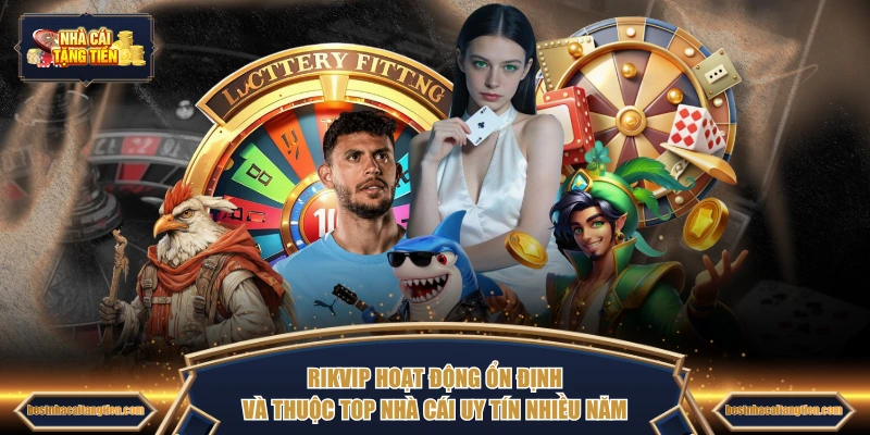 RIKVIP hoạt động ổn định và thuộc TOP Nhà Cái uy tín nhiều năm
