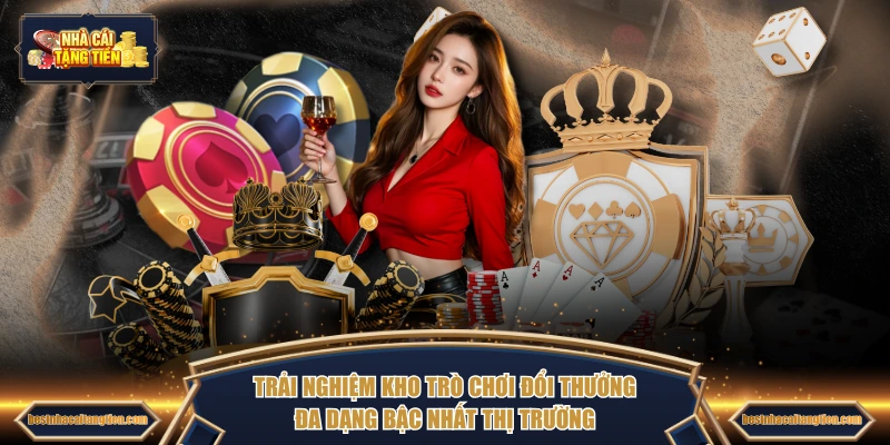 Trải nghiệm kho trò chơi đổi thưởng đa dạng bậc nhất thị trường